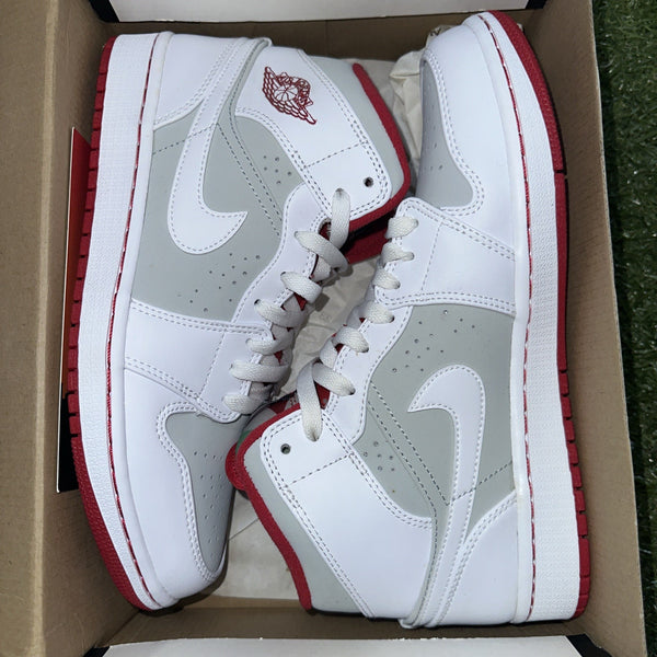 Nike Air Jordan 1 Retro Hare White Leather Athletic Shoes US 8.5 Mens 719551-1230