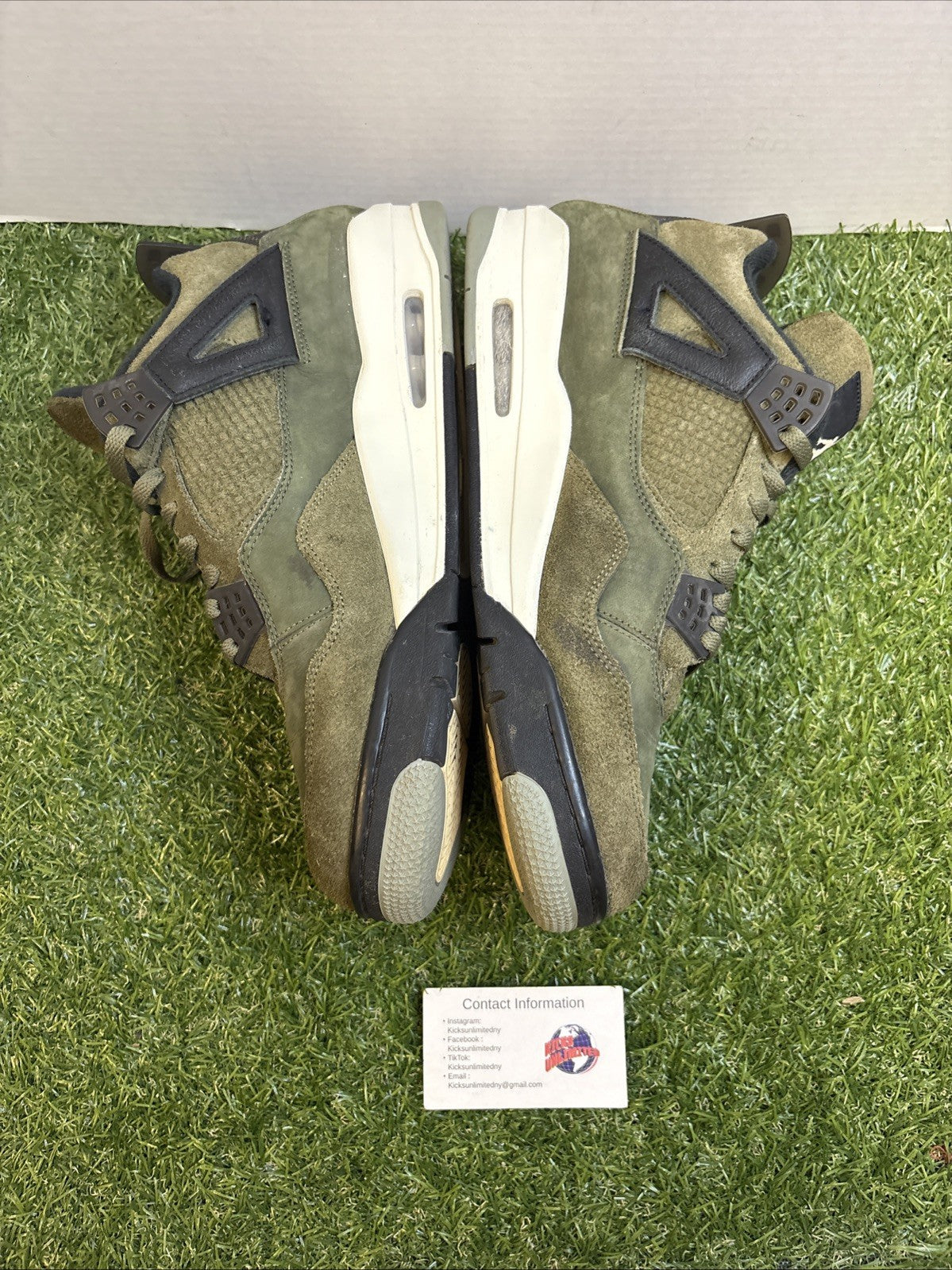 Size 13   Jordan 4 SE Retro Low Craft   Olive FB9927 2001