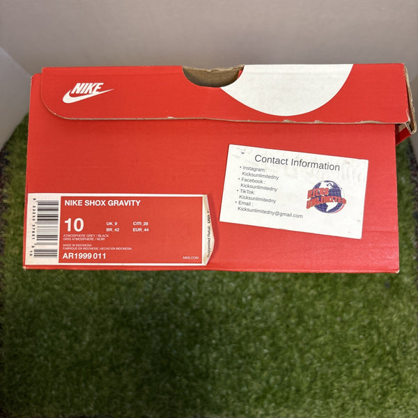 Size 10   Nike Shox Gravity Atmosphere Grey5