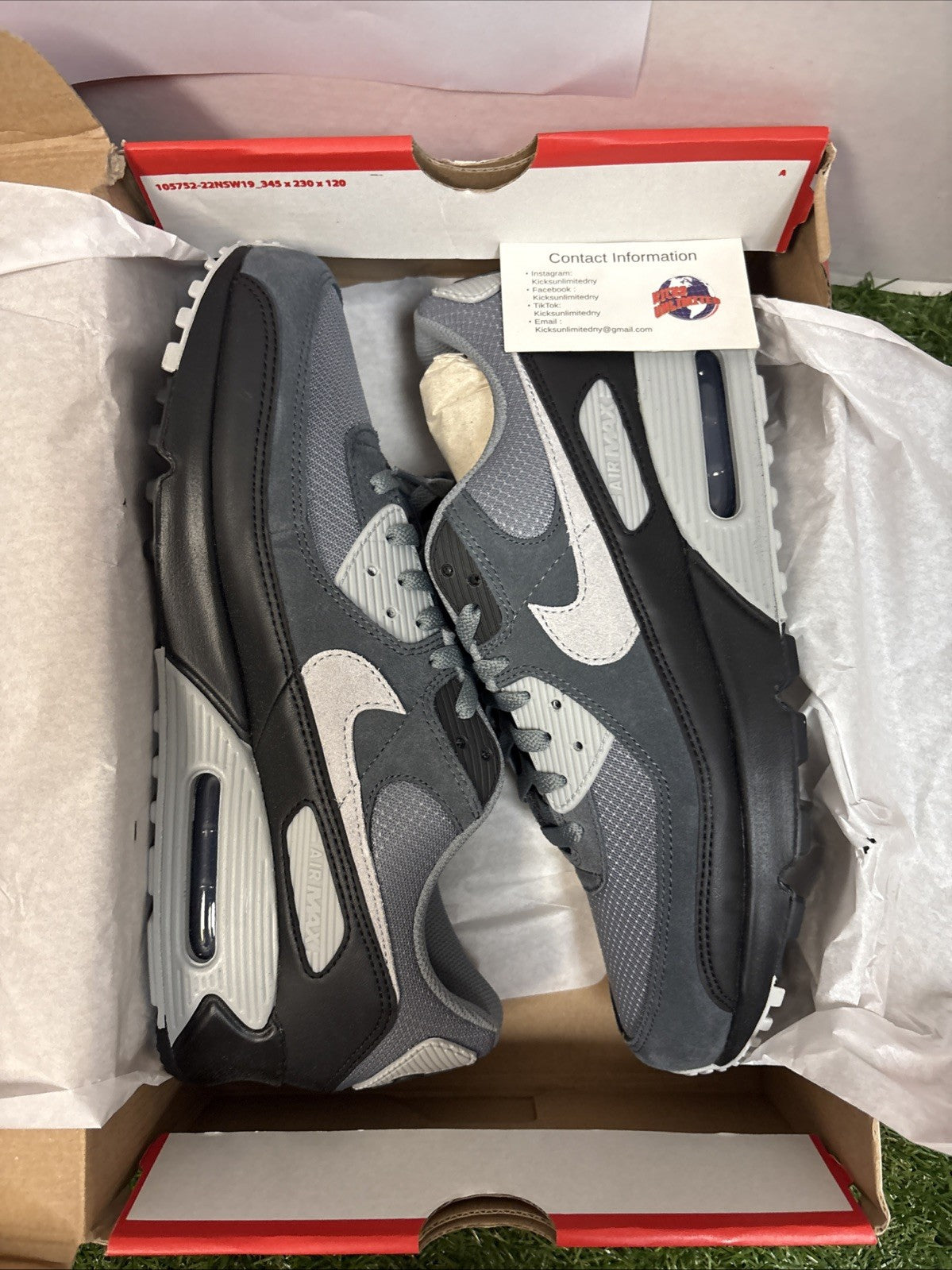 Nike Air Max 90 Smoke Grey Photon Dust - Men’s Size 120