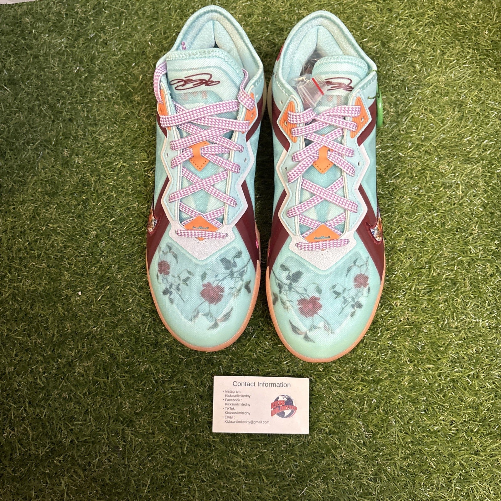 Size 9.5   Mimi Plange x Nike LeBron 18 Low Daughters3