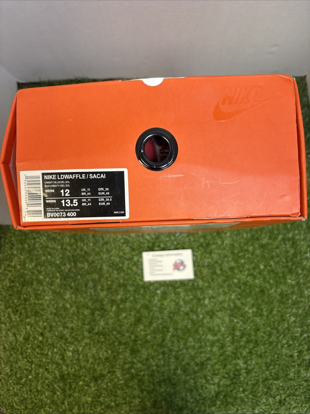 Size 12   sacai x Nike LDWaffle Varsity Blue1