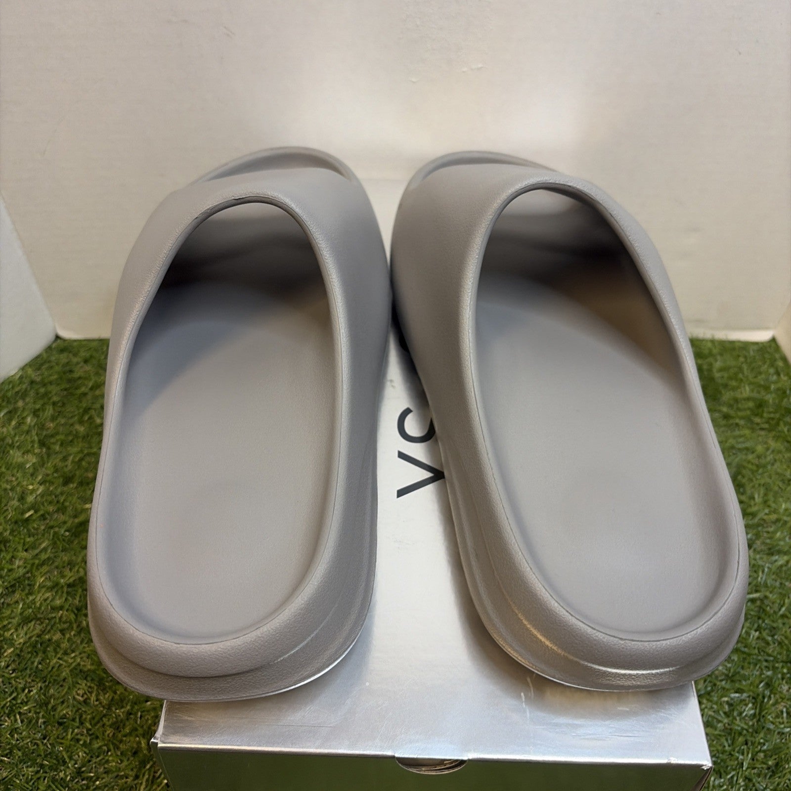 New Men's Gray Size 12 YS-01 Yeezy Casual Slides '26 Version Kanye West In Stock2