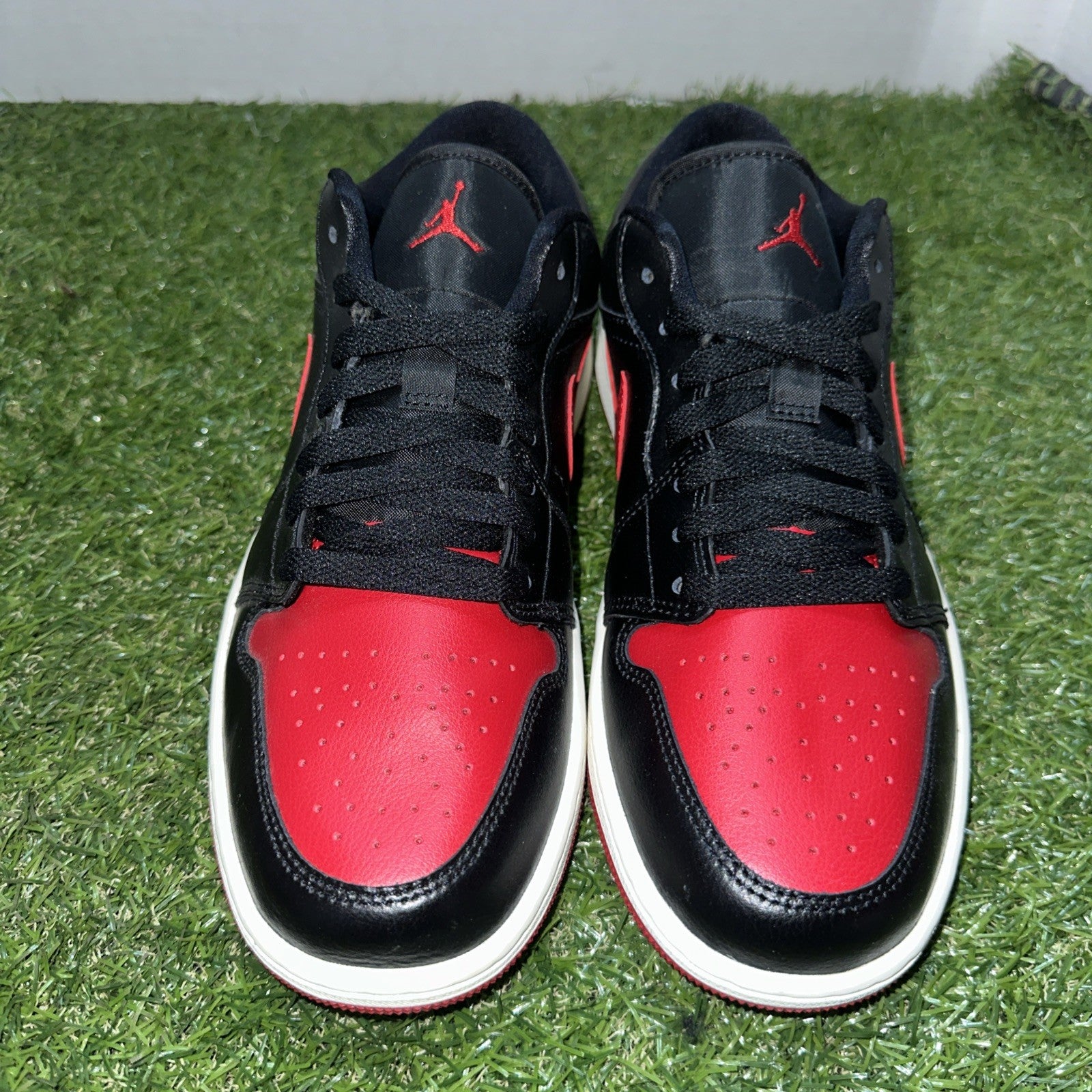 Nike Air Jordan 1 Low Black/Red Womans 9.5  DC0774-061 New W/box2