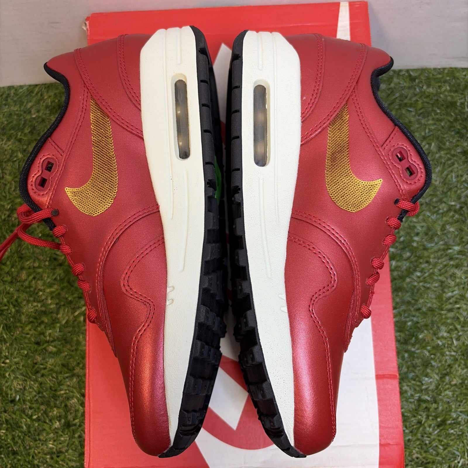 Size 6.5 - Nike Air Max 1 Gold Sequin2