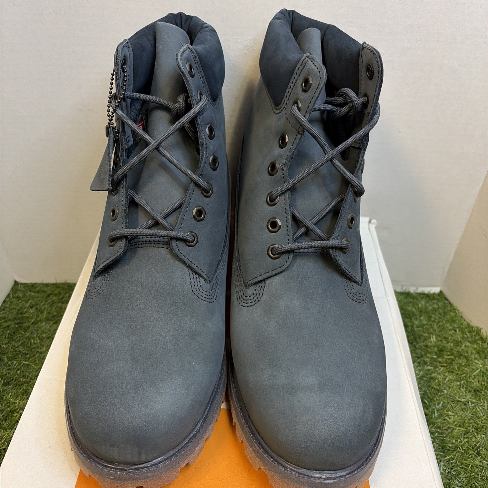 Timberland Men’s Waterproof Nubuck Ankle Work Boot Blue US 13 / TB 0A2P6W EP21