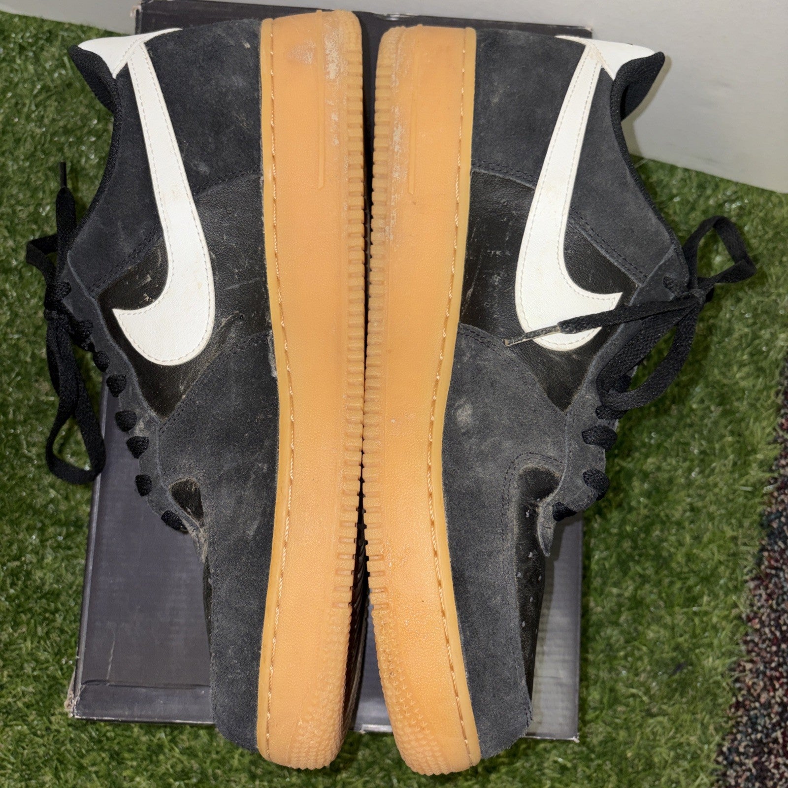 Nike Air Force 1 Low '07 LV8 Athletic Sneakers Mens 12 Gum Pack Black Lace Up2