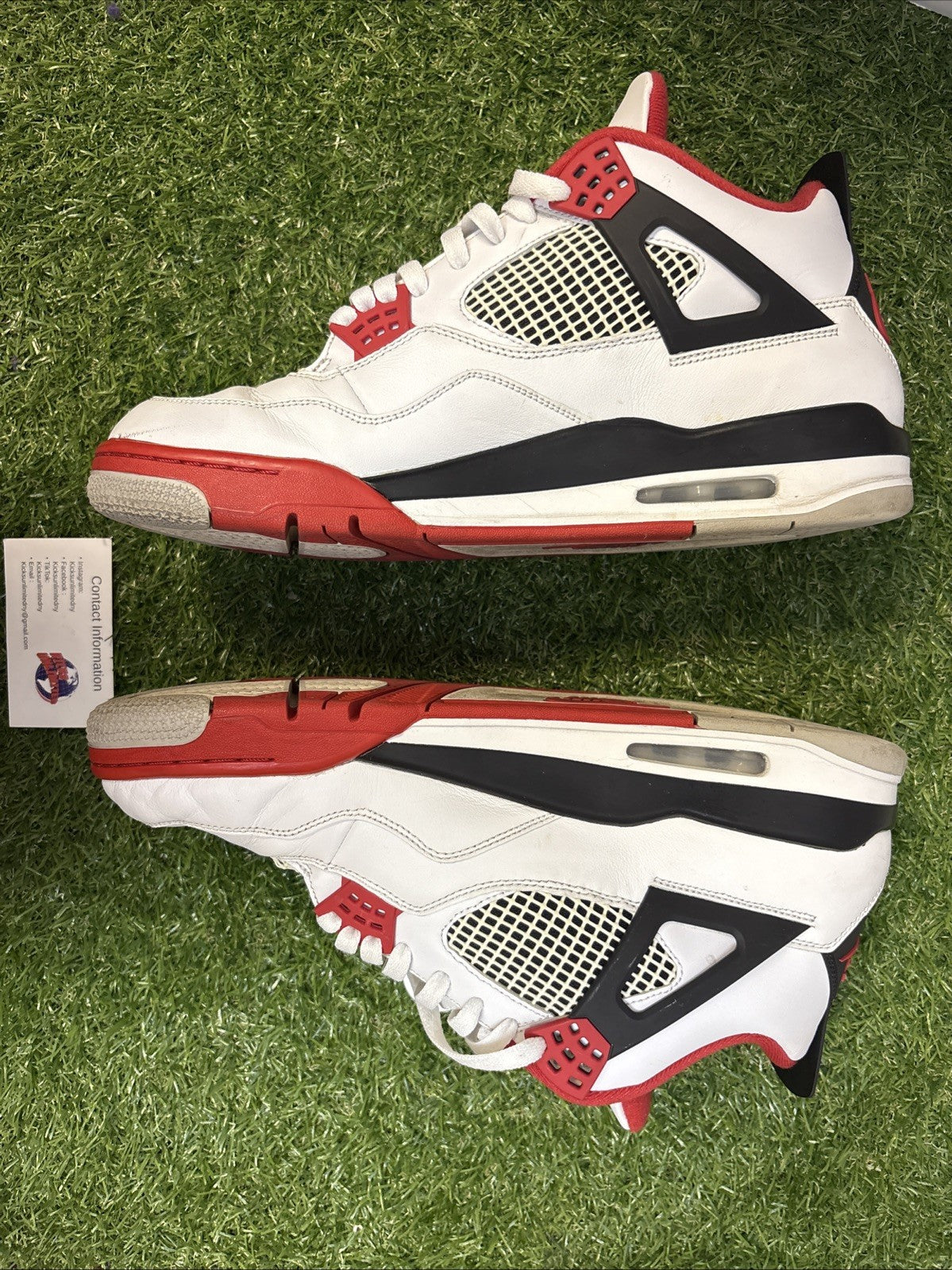 Size 13   Jordan 4 Retro OG Mid Fire Red2