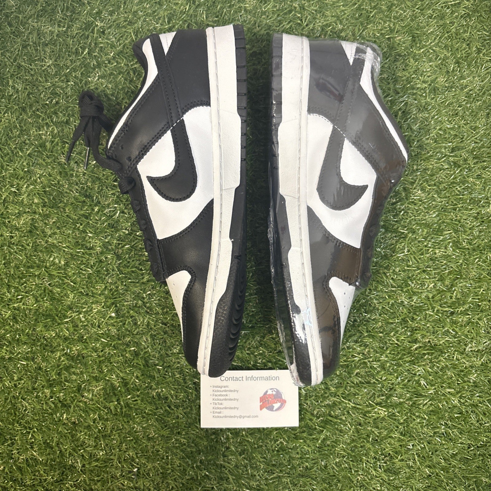 Size 9   Nike Dunk Low Black White3