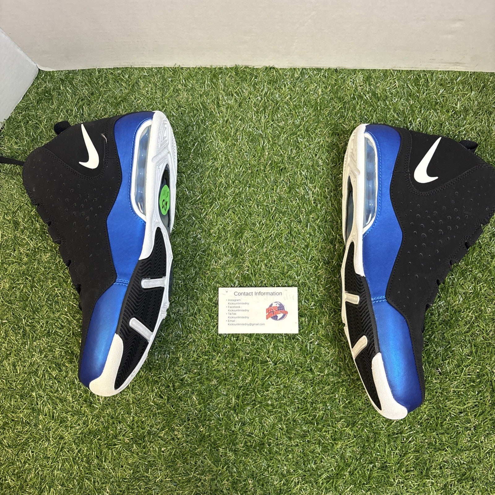 Size 9.5   Nike Air Max Wavy University Blue2