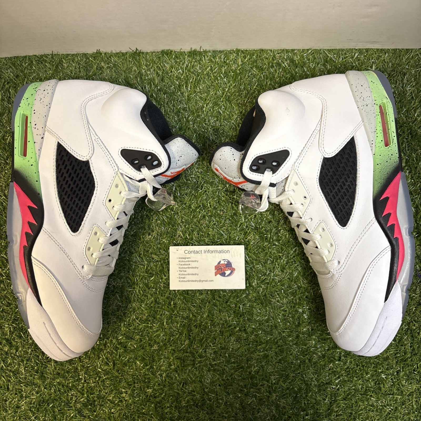 Size 10.5   Air Jordan 5 Retro Pro Stars Poison0
