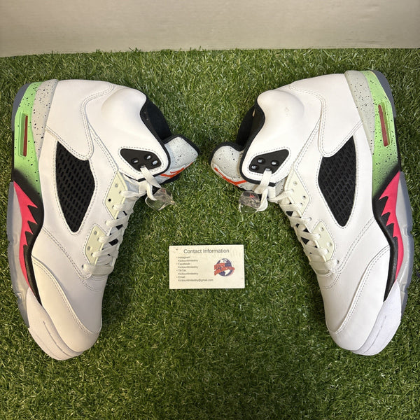 Size 10.5   Air Jordan 5 Retro Pro Stars Poison0