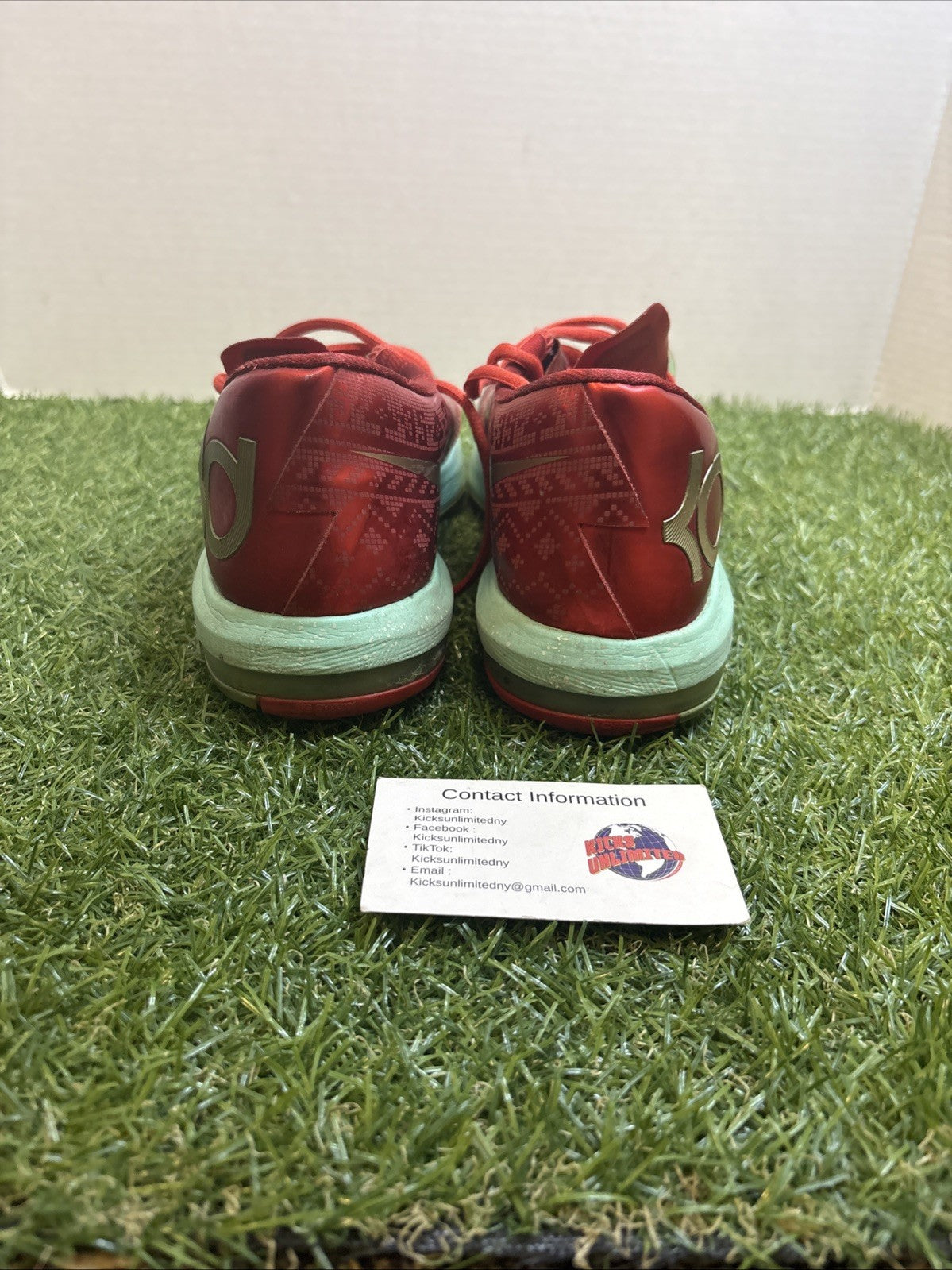 Size 8   Nike KD 6 Christmas   599424 6014