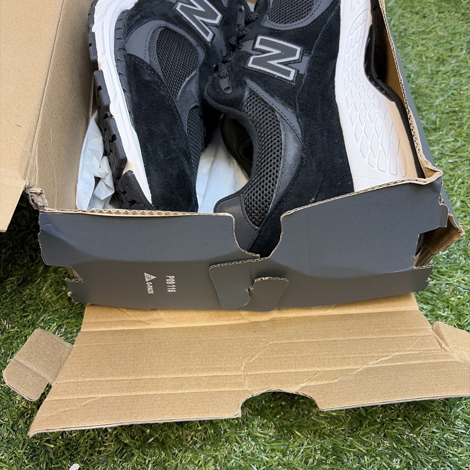 Size 12 - New Balance 2002R Black Gunmetal6