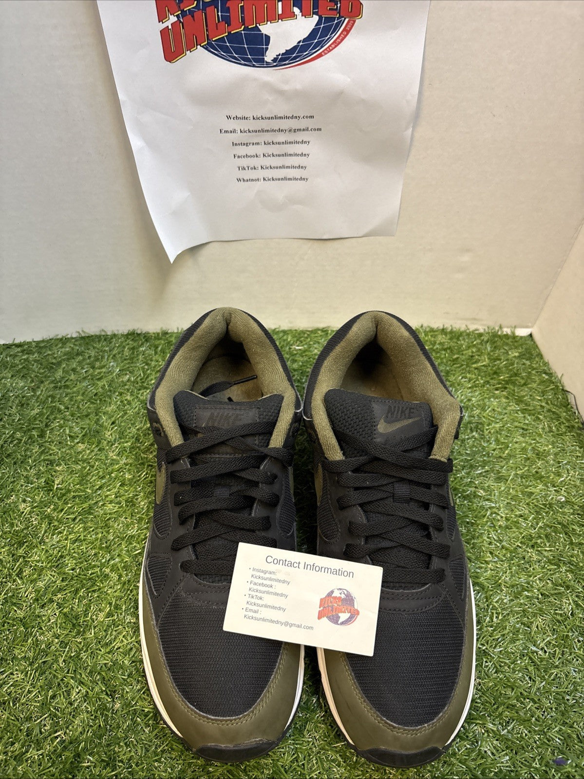 Size 13 - Nike Air Span 2 Black Olive Canvas3