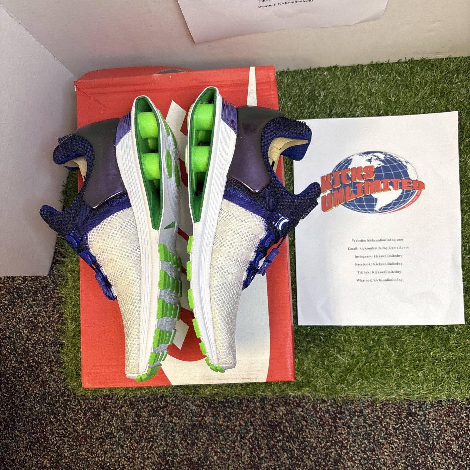 Size 9   Nike Shox Gravity Fusion Violet W1