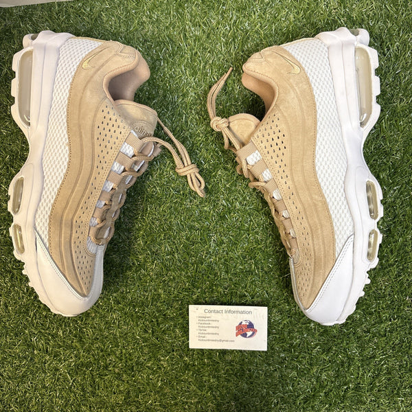 Size 9.5   Nike Air Max 95 Ultra Premium 2.0 BR Vachetta Tan0