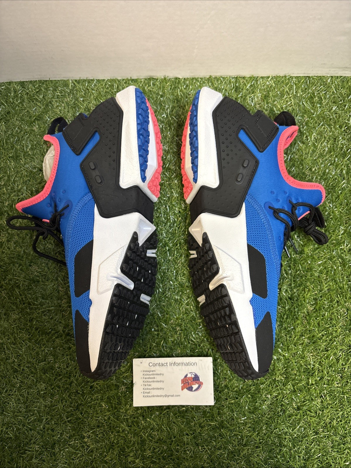 Size 9.5   Nike Air Huarache Drift Blue Nebula2