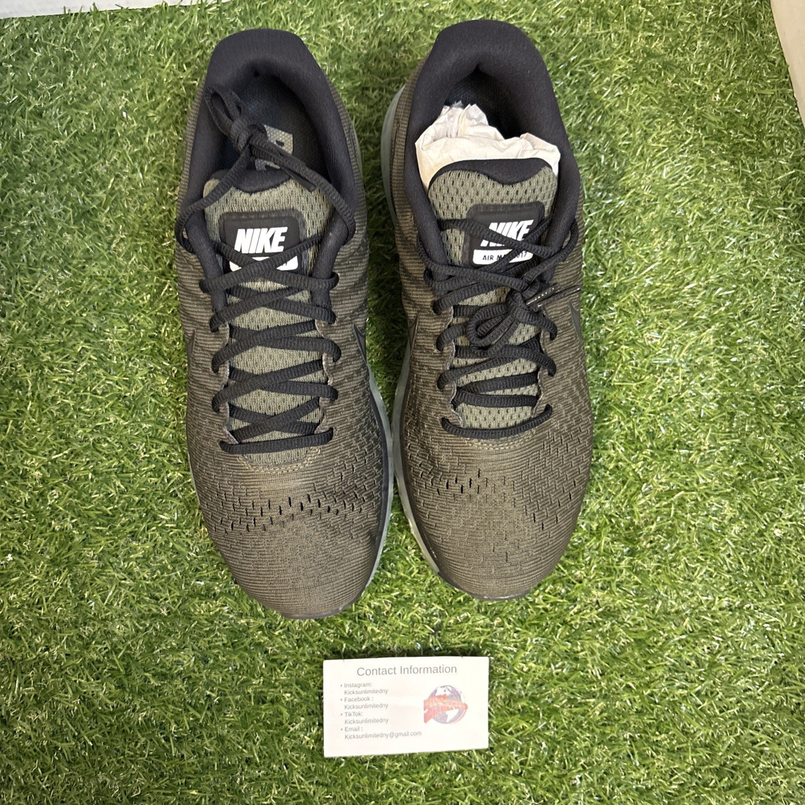 Size 8.5   Nike Air Max 2017 Cargo Khaki0