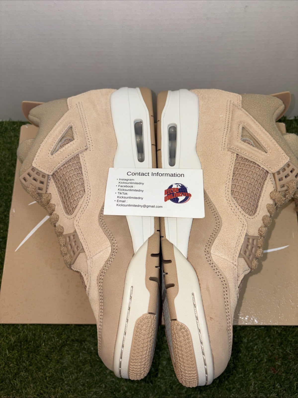 Air Jordan 4 Retro Hemp Light Orewood Brown HV0823-200 Womens Size 112