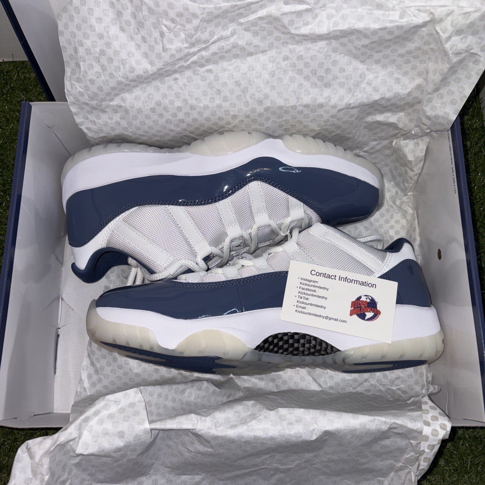 Size 10 - Air Jordan 11 Retro Low Diffused Blue0