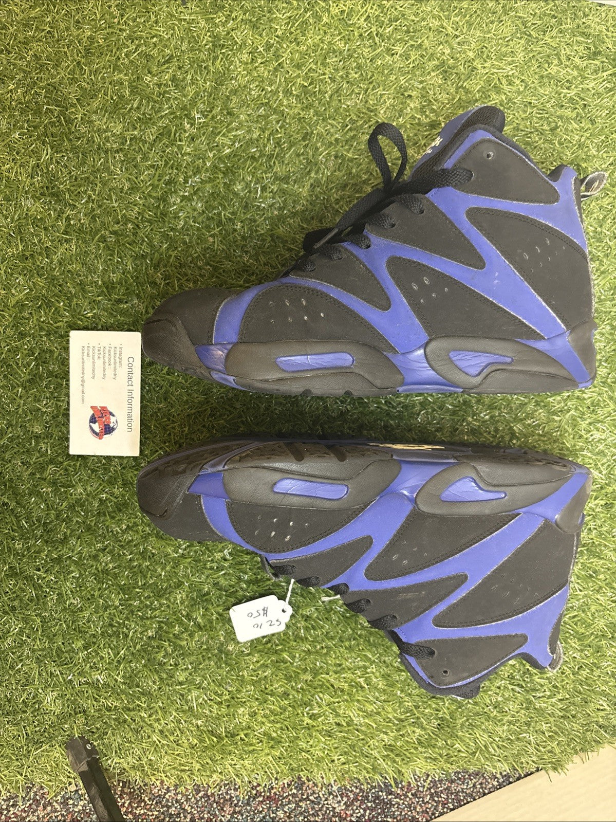 Size 10   Reebok Kamikaze 1 Mid Blue Print3