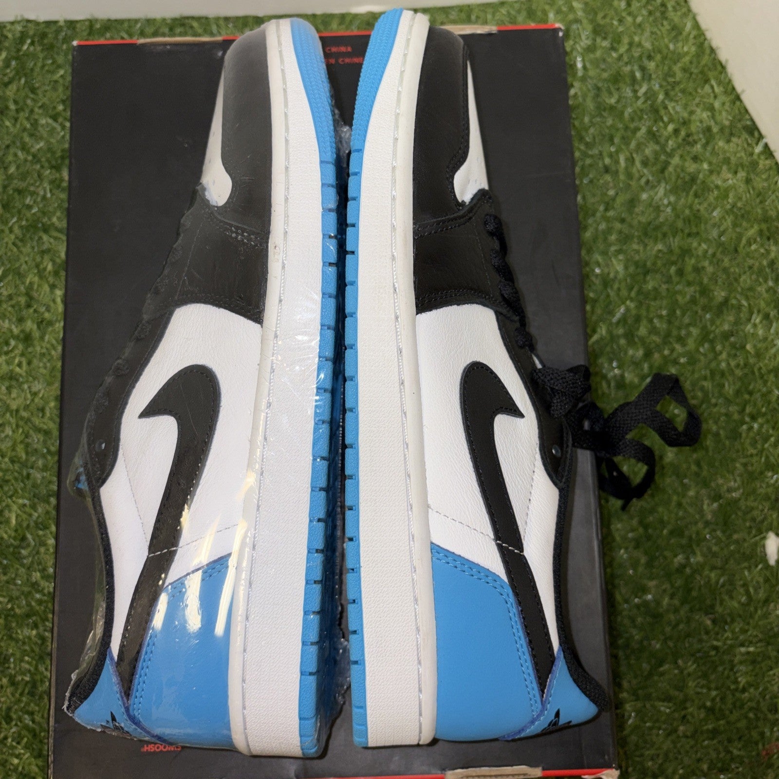 Nike Air Jordan 1 Retro Low OG Black Dark Powder Blue CZ0790-104 Men’s Size 93