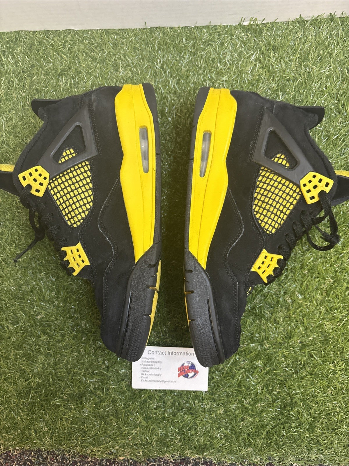 Size 8.5   Jordan 4 Retro Mid Thunder2