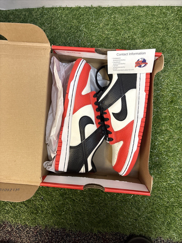 Size 4   Nike Dunk Low EMB x NBA 75th Anniversary   Bulls 20210