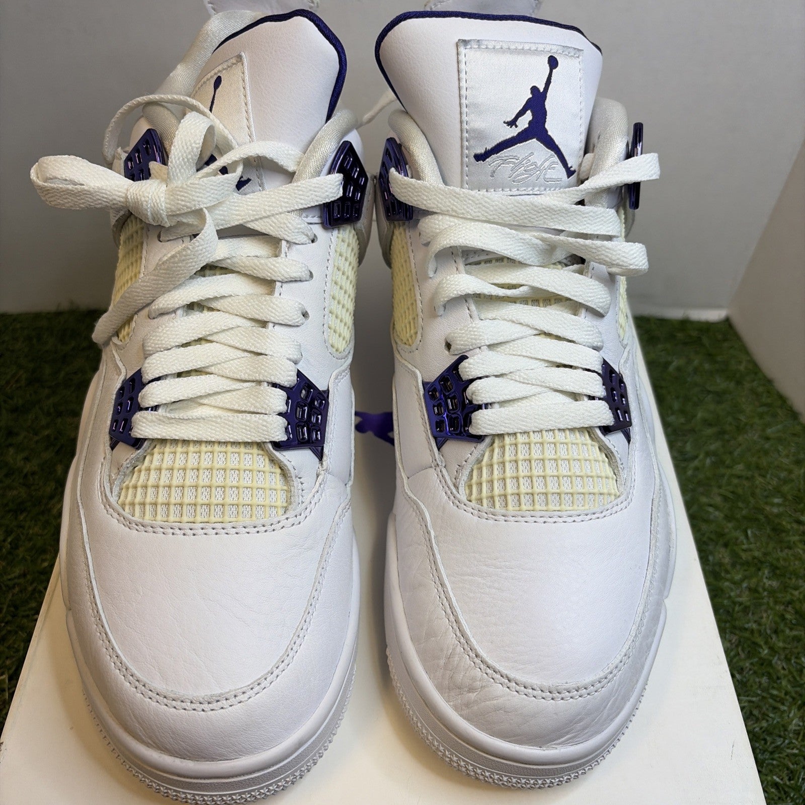 Size 9 - Jordan 4 Retro Mid Purple Metallic1