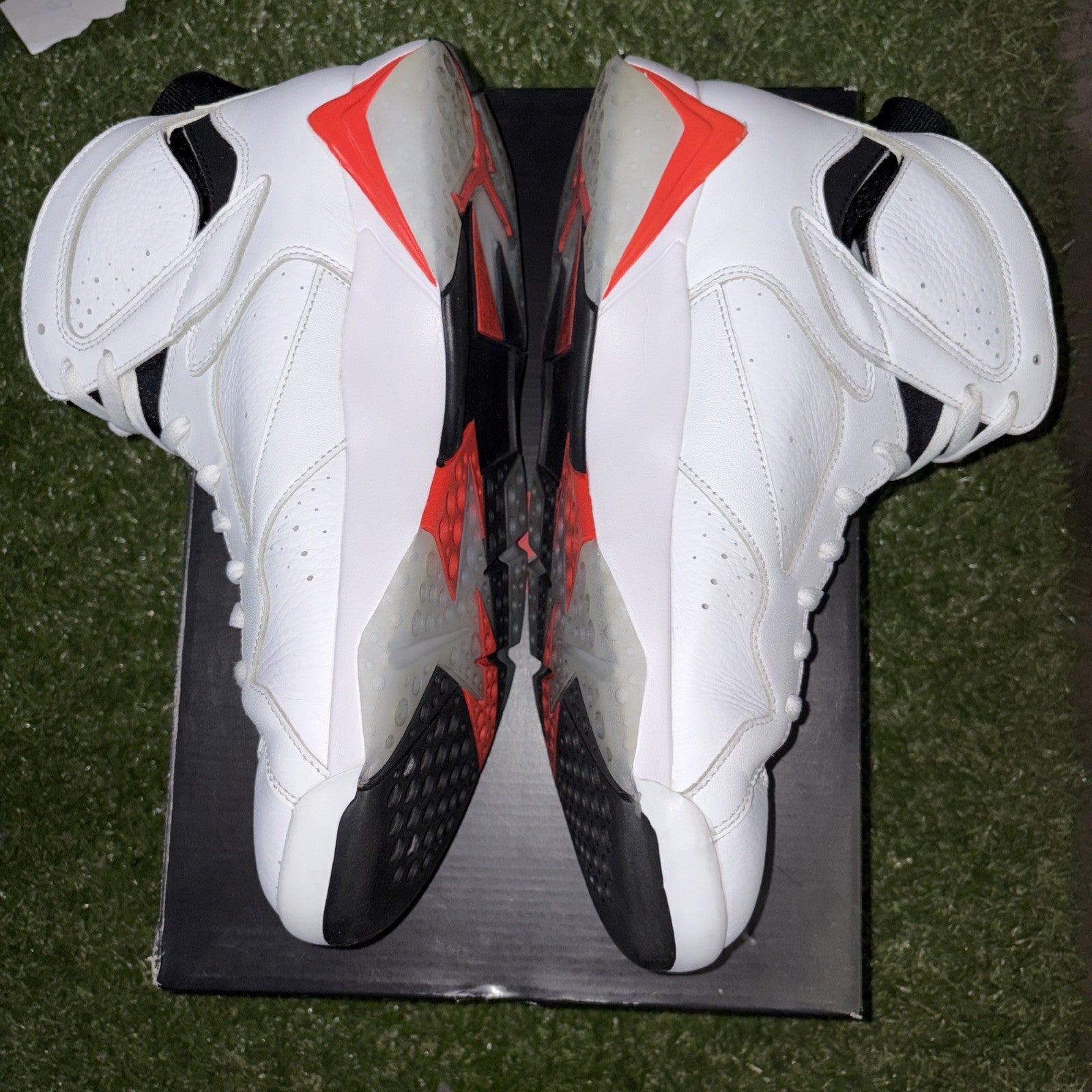 Size 12   Air Jordan 7 Retro White Infrared2