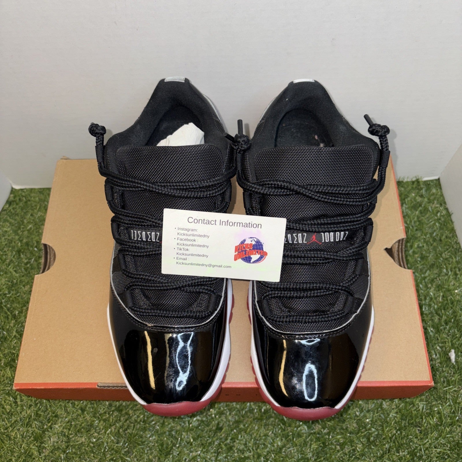 Size 8   Air Jordan 11 Retro 2025 Low Bred3