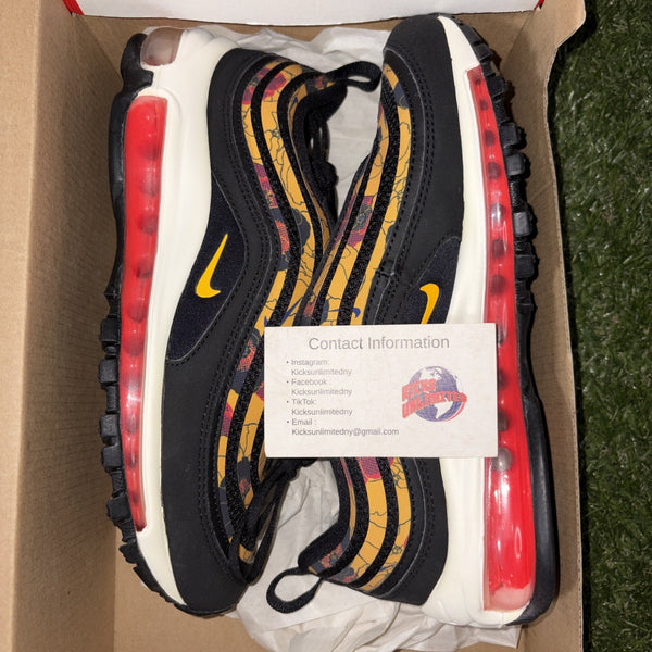 Size 7   Nike Air Max 97 SE Gold Floral W0