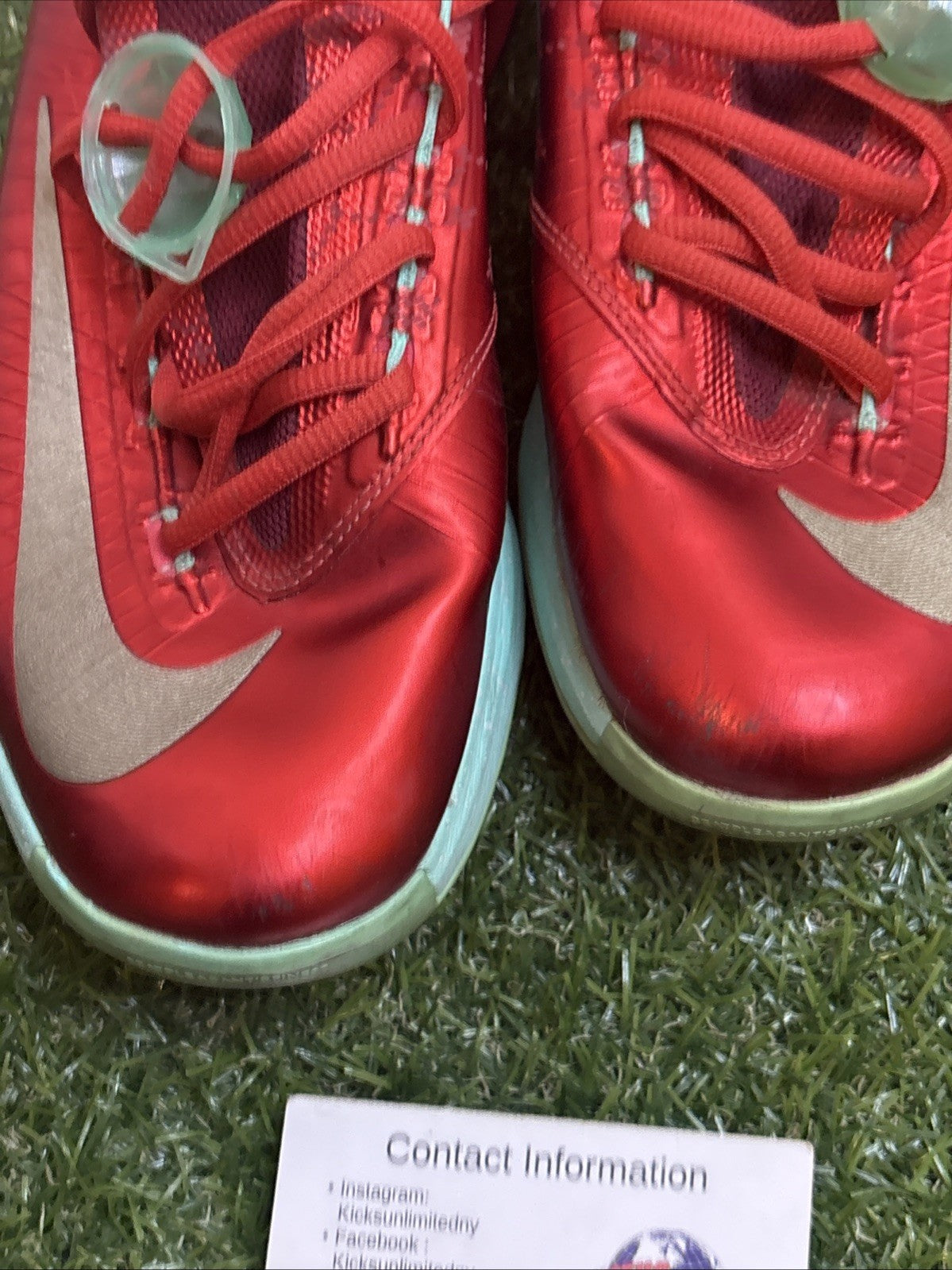 Size 8   Nike KD 6 Christmas   599424 6016