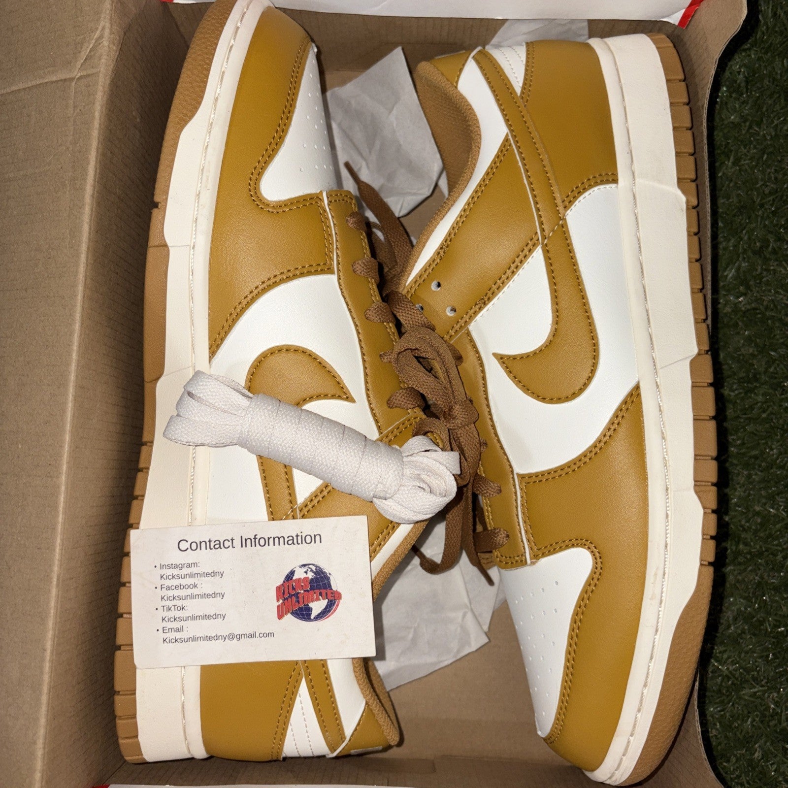 Men's Nike Dunk Low Retro Pale Ivory Wheat Pale Ivory HF5441 108 Size 120