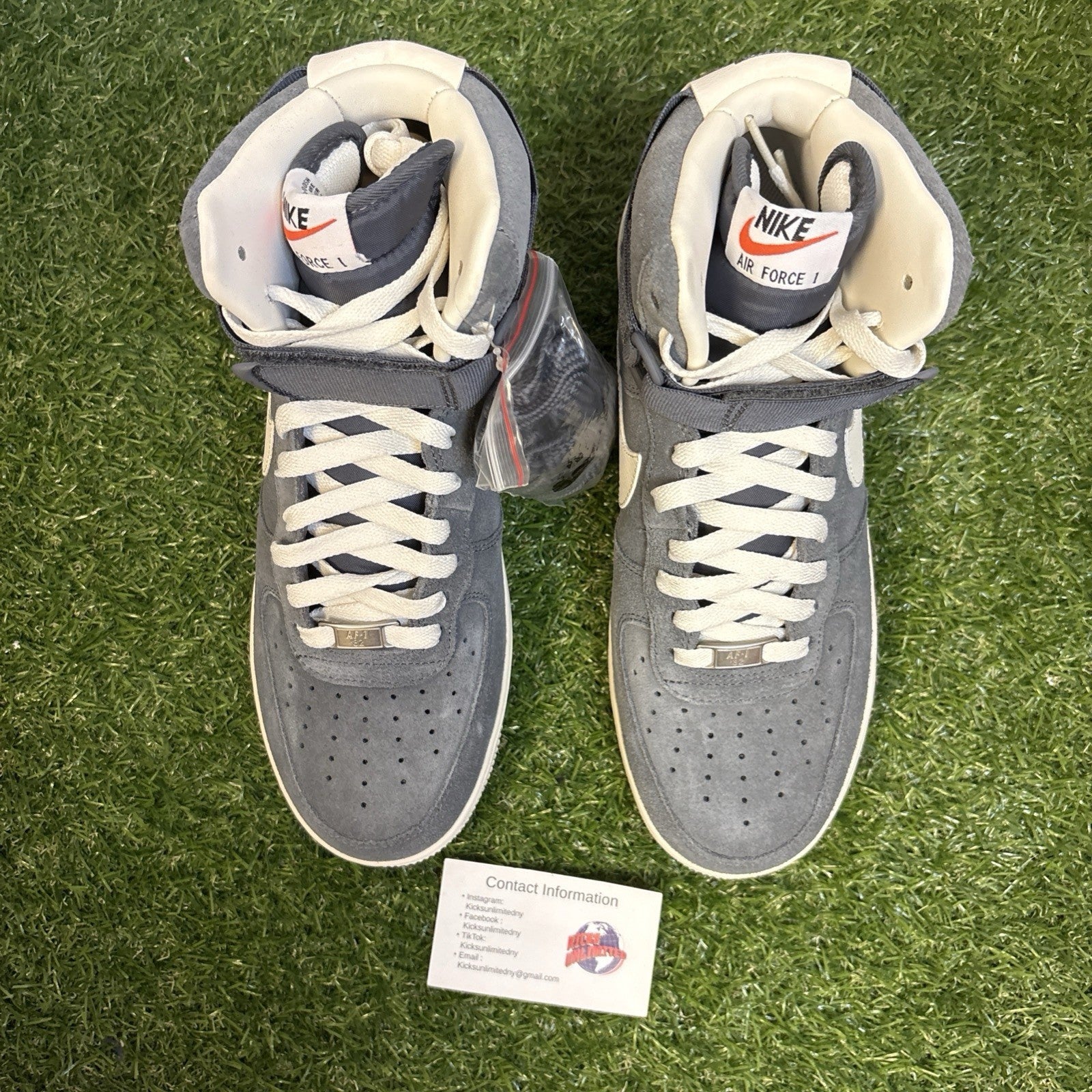 Size 9   Nike Air Force 1 High Blazer Pack   Dark Grey2