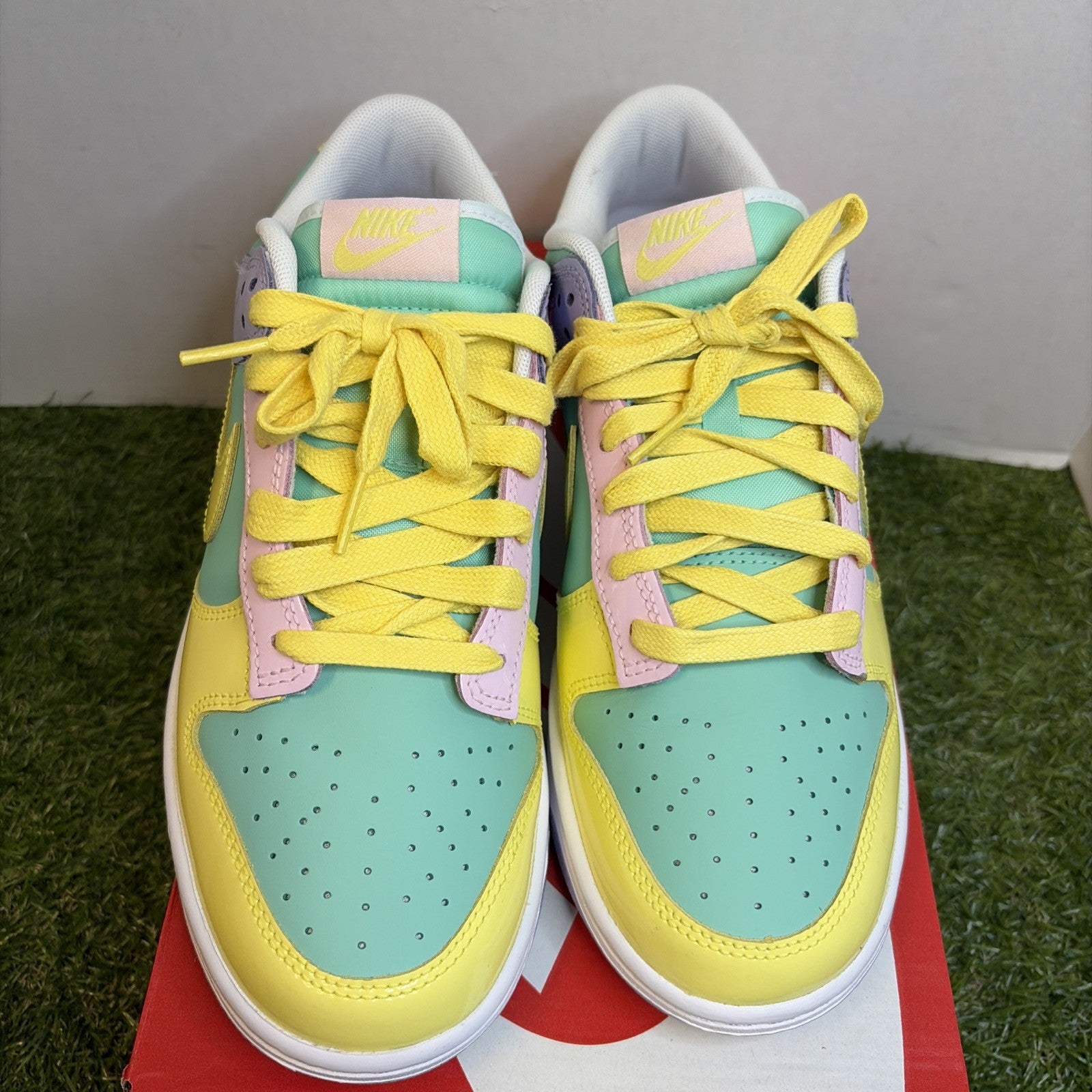 Men's 8.5  Nike Dunk Low Retro IQ9404-349 Easter 2026 Emerald Rise Yellow Pulse1
