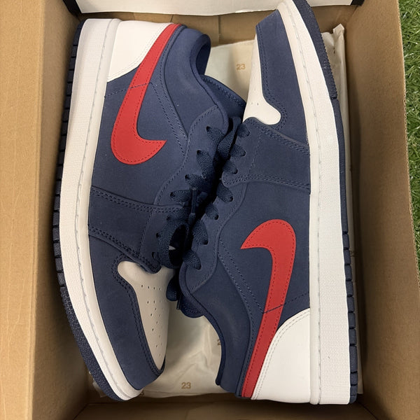 Size 9 - Air Jordan 1 Low USA - CZ8454-4000