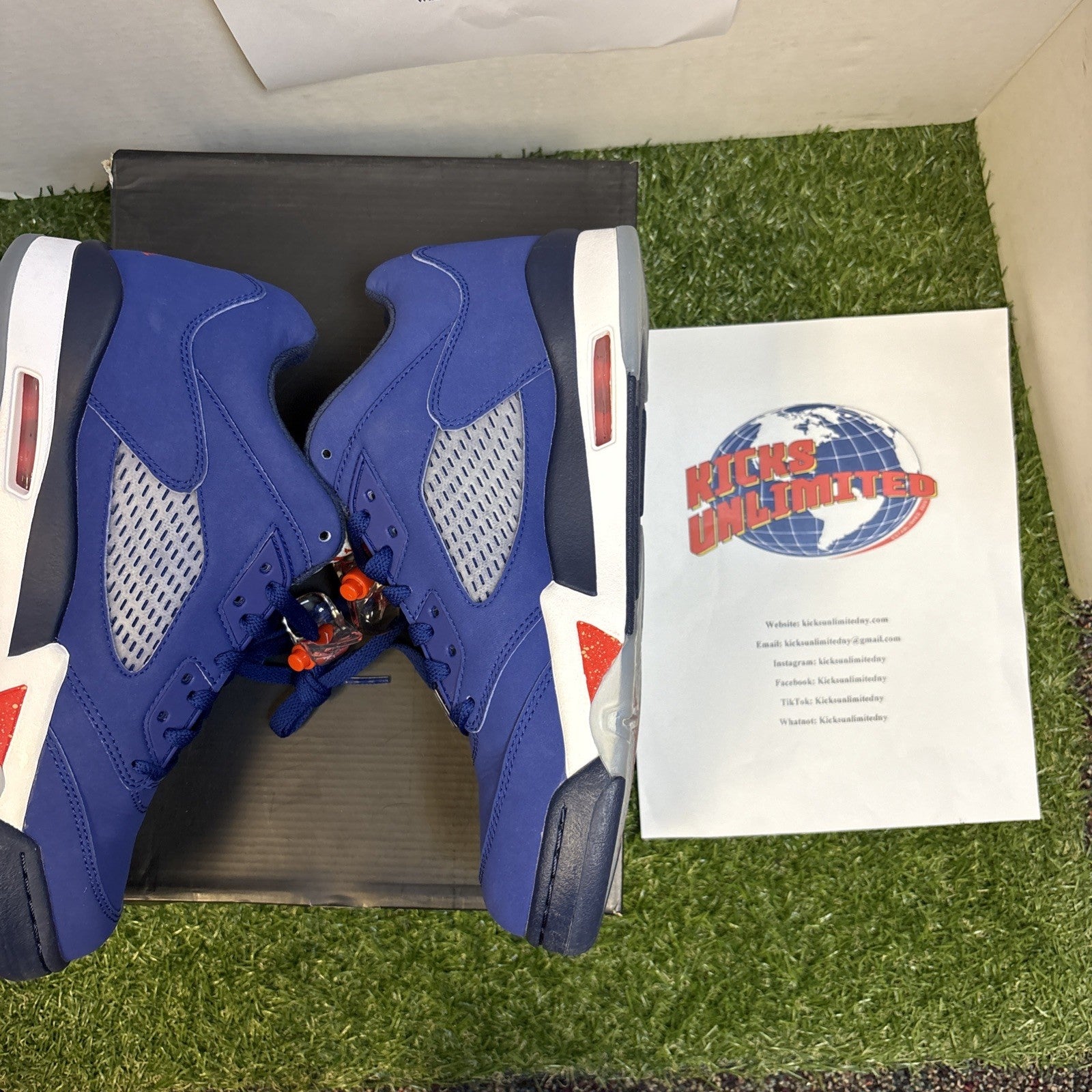 Size 8.5   Air Jordan 5 Retro Low Knicks2