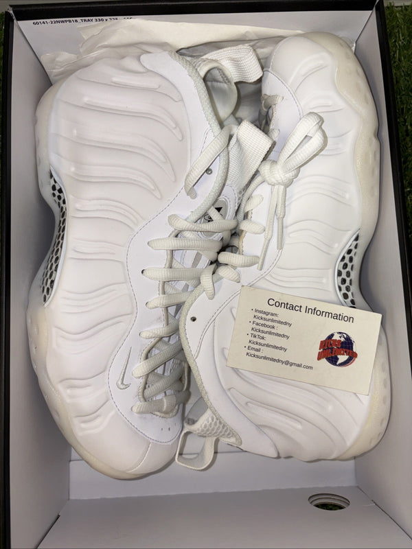 Size 8.5 - Nike Air Foamposite One Triple White0
