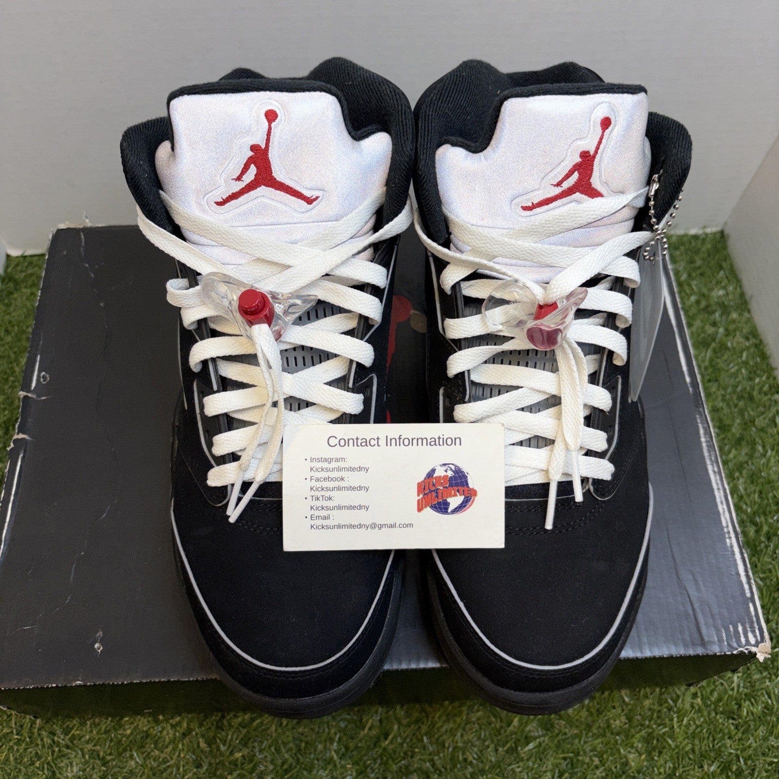 Air Jordan 5 Retro OG Black Metallic Reimagined 2025 Style # HF3975 001 Size 8.53