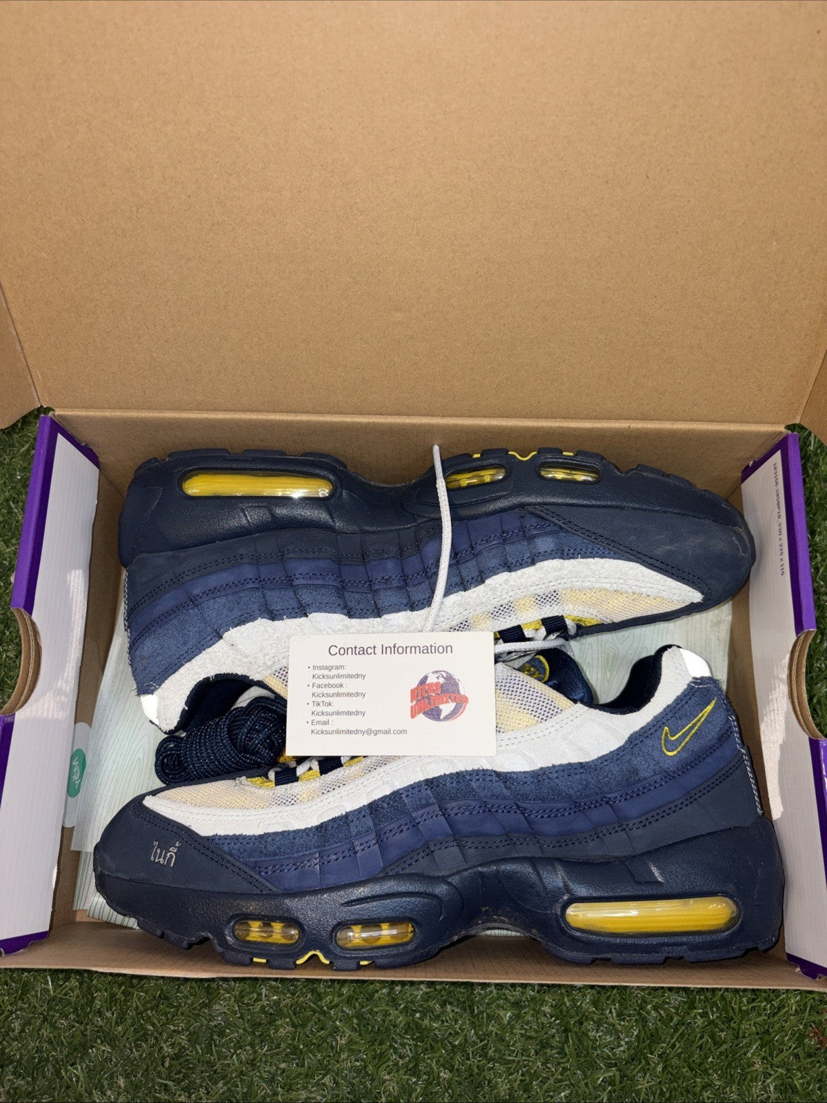 Nike SB Mens Air Max 95 Eric Koston Obsidian Shoes Sz 11 New HQ8492-4000