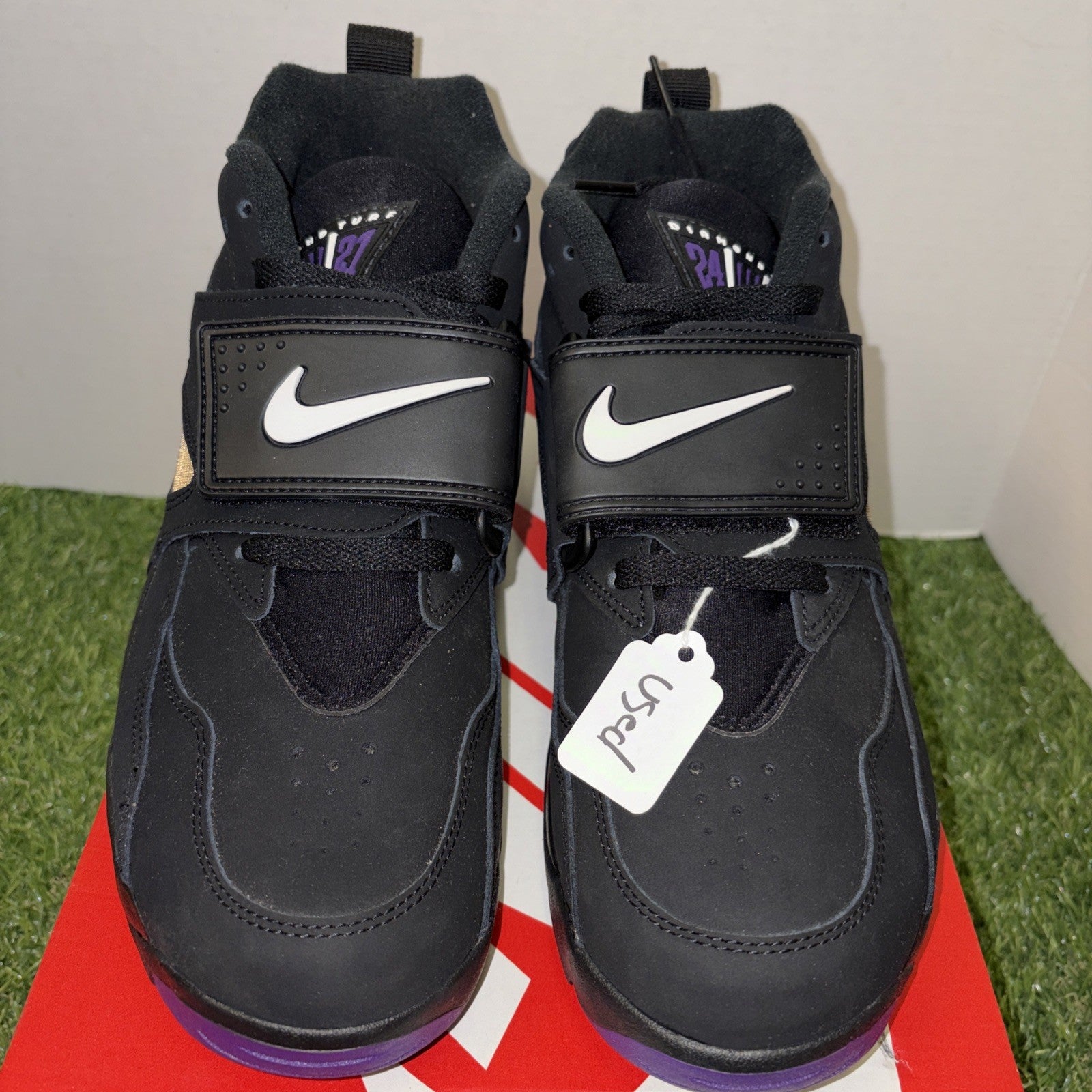 Nike Air Diamond Turf 2025 Ravens (HV2282 001) Men's Size 91