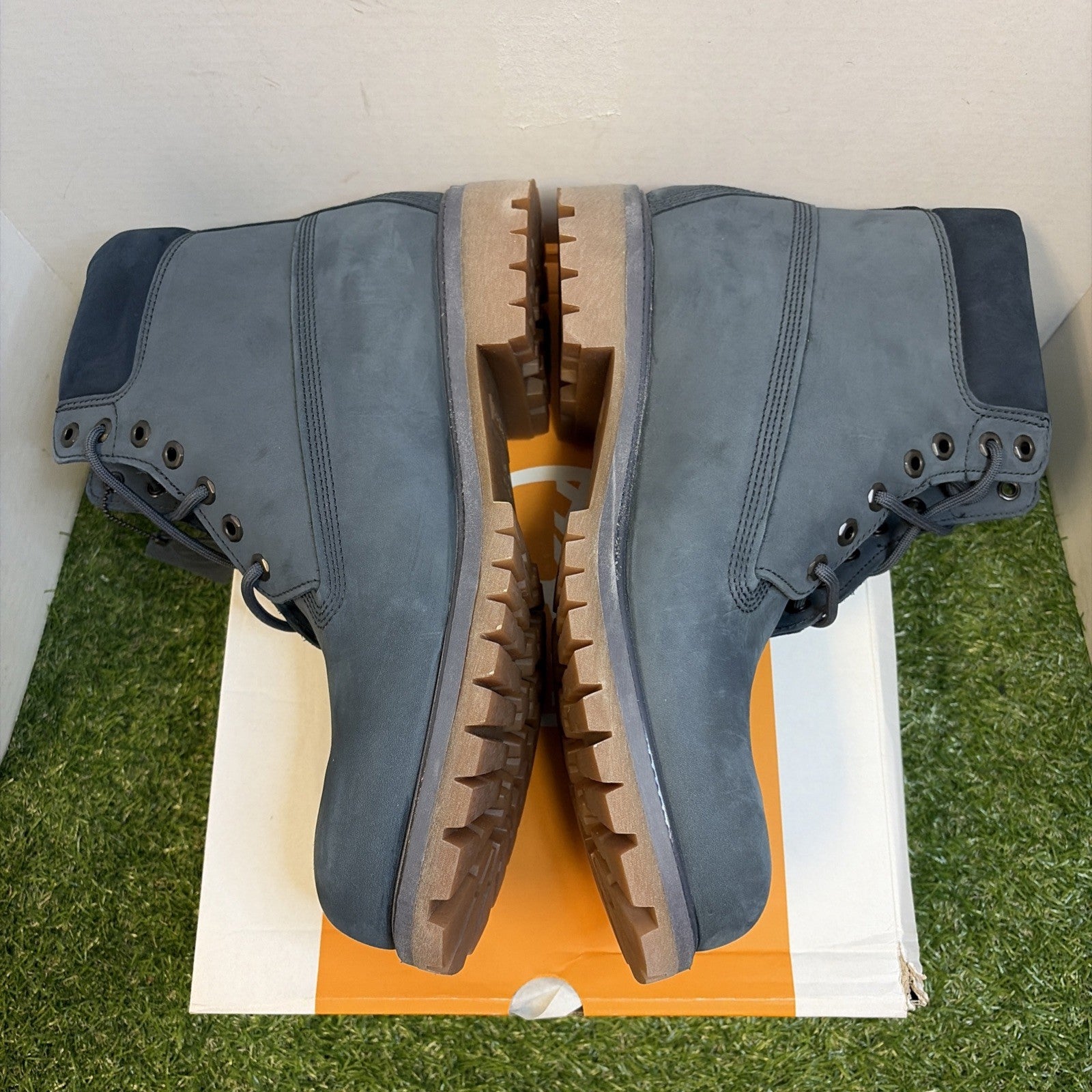 Timberland Men’s Waterproof Nubuck Ankle Work Boot Blue US 13 / TB 0A2P6W EP22