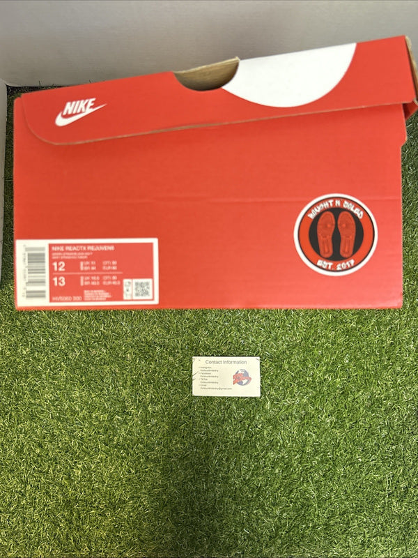 Size 12   Nike ReactX Rejuven8 Green Strike4