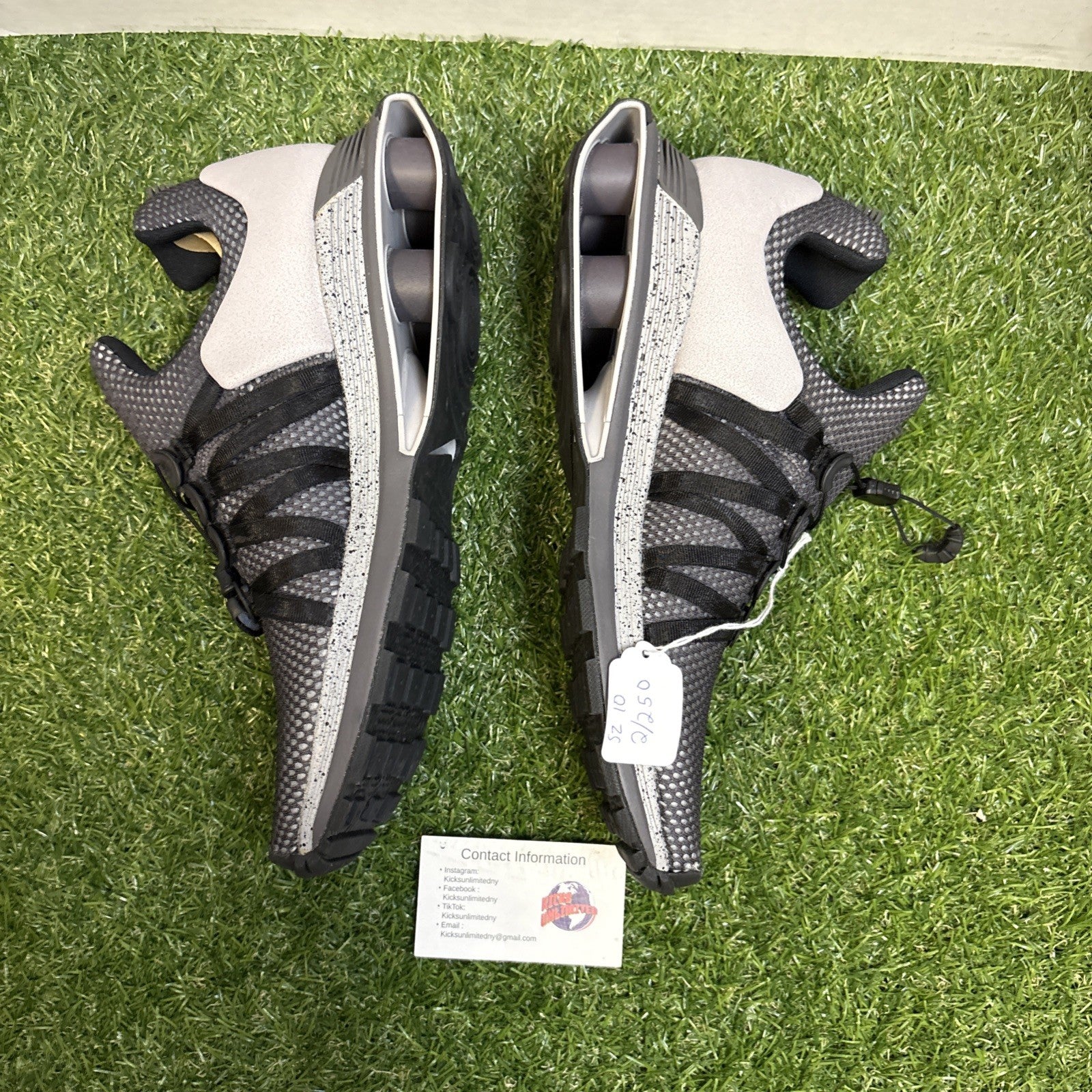 Size 10   Nike Shox Gravity Atmosphere Grey2