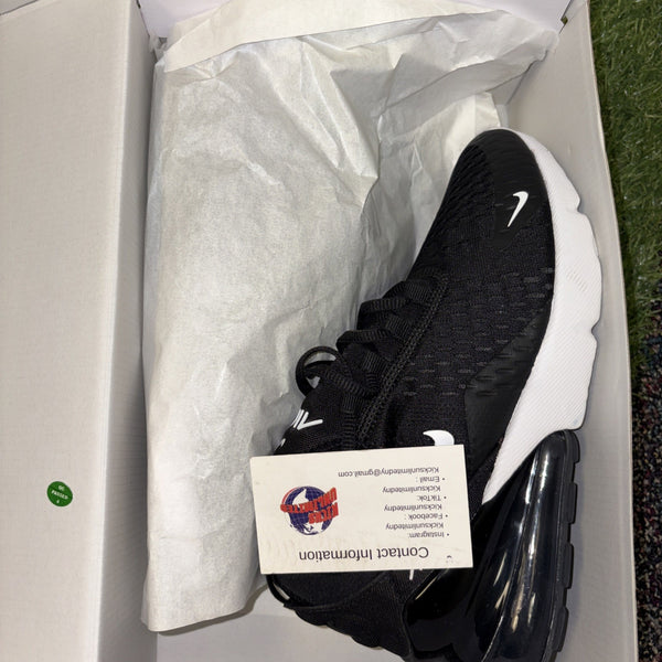 Size 8W  Nike Air Max 270 “Black White” Womens0