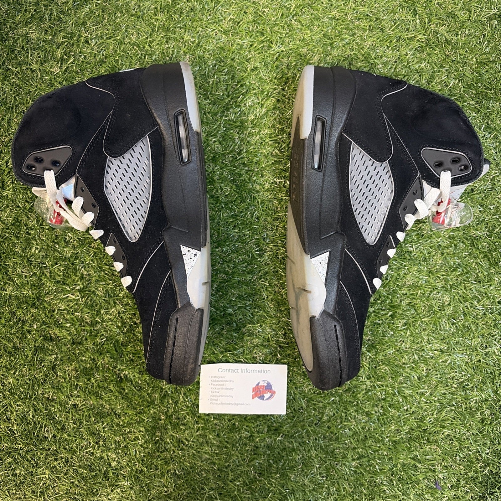Size 9.5 - Air Jordan 5 Retro OG Black Metallic Reimagined2