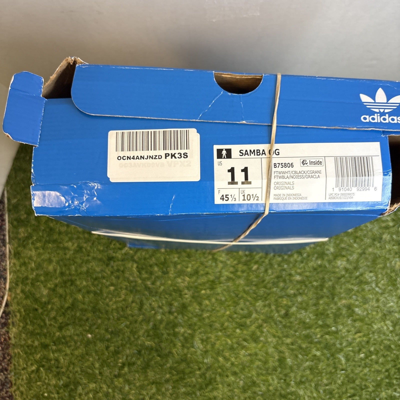 Size 11 - adidas Samba OG Low White Black Gum5