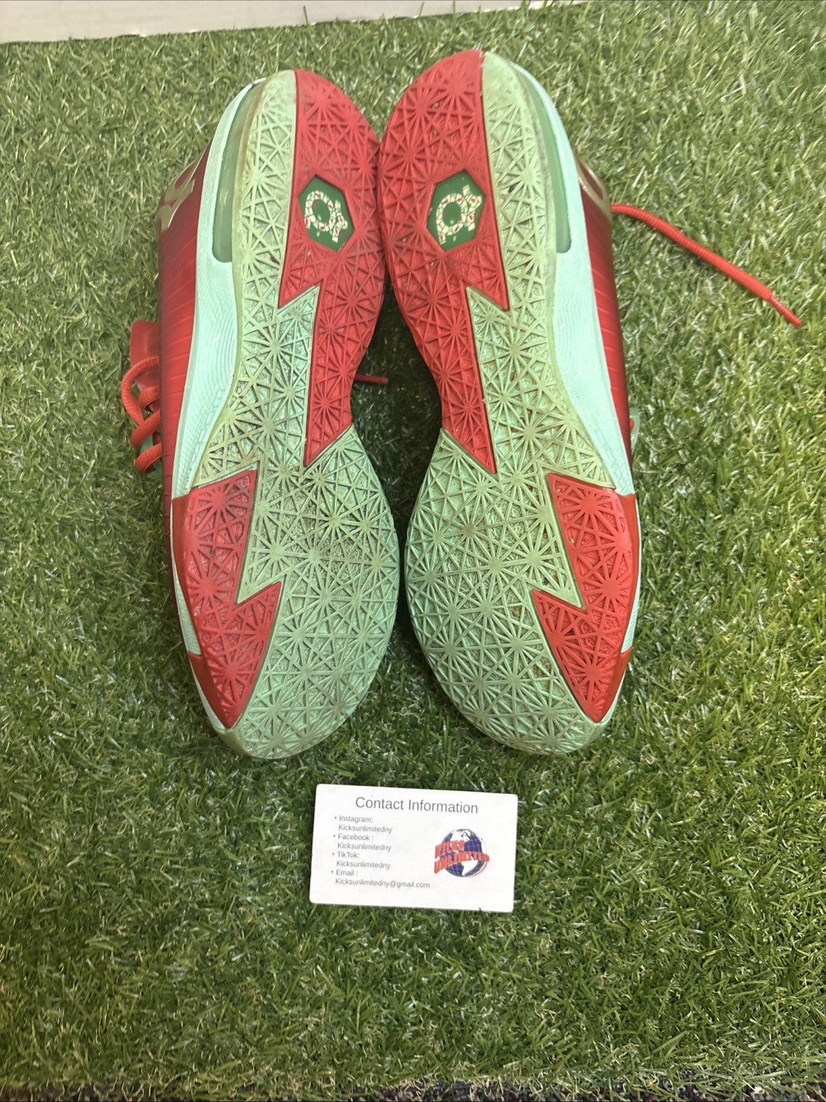 Size 8   Nike KD 6 Christmas   599424 6015